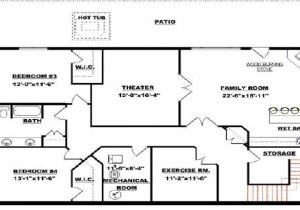 Modular Homes with Basement Floor Plans Small Modular Homes Floor Plans Floor Plans with Walkout