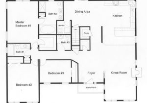 Modular Homes with Open Floor Plans Ranch Style Open Floor Plans with Basement Bedroom Floor