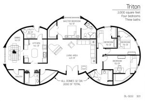 Monolithic Dome Home Plans Floor Plans 4 Bedrooms Monolithic Dome Institute