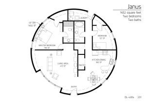 Monolithic Dome Homes Floor Plan Floor Plan Dl 4304 Monolithic Dome Institute