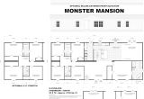 Monster Mansion Mobile Home Floor Plan Live Oak Homes Floor Plans