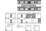Monster Mansion Mobile Home Floor Plan Mansion Mobile Home Floor Plans House Plan 2017