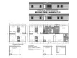 Monster Mansion Mobile Home Floor Plan Mansion Mobile Home Floor Plans House Plan 2017