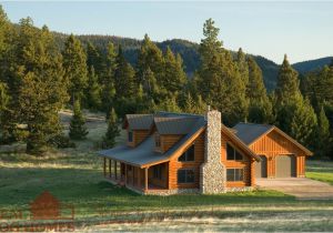 Montana Style House Plans Montana Cabin Floor Plan by Real Log Homes