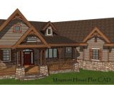 Montana Style House Plans Mountain House Plan Blueprints Custom Home Building
