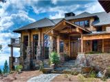 Montana Style House Plans Western Rustic Timber Stone Montana Mountain Ski Home