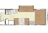 Motor Home Floor Plans 23 Ft Class C Motorhomes Rv Class C Motorhome Floor Plans