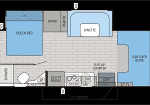 Motor Home Plans Motorhome Class C Floor Plans with Innovative Minimalist
