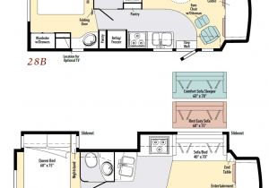 Motor Home Plans Motorhome Class C Floor Plans with Innovative Minimalist