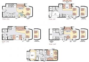 Motor Home Plans Winnebago Class C Motorhome Floor Plans Floor Plans and