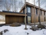 Mountain Chalet Home Plans Modern Mountain Cottage In Quebec by Blouin Tardif