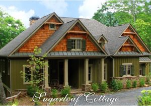 Mountain Cottage Home Plans Rustic Mountain Style Cottage House Plan Sugarloaf Cottage