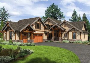 Mountain Home House Plans Mountain Craftsman Home Plan with 2 Upstairs Bedrooms