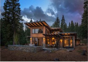 Mountain Homes Plans Modern Mountain Retreat to Unwind This Winter Season