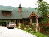 Mountain Lodge Home Plans Rear View Adirondack Mountain House Adirondack Mountain