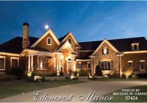 Mountain Luxury Home Plans Edencrest Manor European Luxury Home
