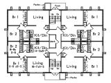 Multi Family Home Floor Plans Simple Multi Family Homes Floor Plans Placement