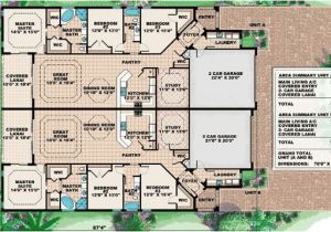 Multi Family Home Plans and Designs Plan W66175we Multi Family House Plans Home Designs