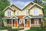 Multi Family House Plans Narrow Lot Narrow Lot Multi Family Home 69464am Architectural