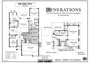 Multi Generational Family Home Plans Multi Generational House Plans Single Story Of today S