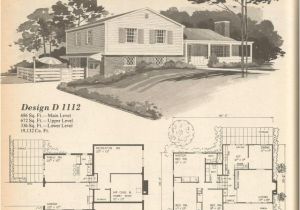 Multi Level Home Plans Vintage House Plans Multi Level Homes Part 2 Antique