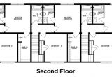 Multi Unit Home Plans 3 Unit Multi Family House Plans Home Deco Plans