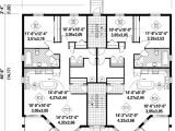 Multiplex House Plans Multi Family House Plans Multi Plex Home Floor Plans at