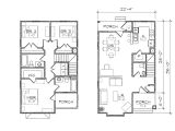 Narrow Floor Plans for Houses Small House Plans for Narrow Lot Home Deco Plans