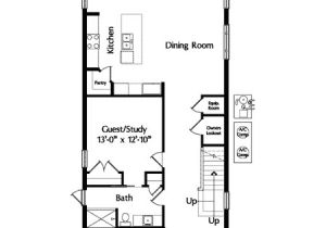 Narrow Home Floor Plans Narrow Lot Mediterranean House Plan 42823mj 2nd Floor