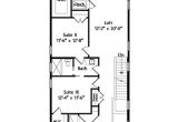 Narrow Home Floor Plans Narrow Lot Mediterranean House Plan 42823mj 2nd Floor