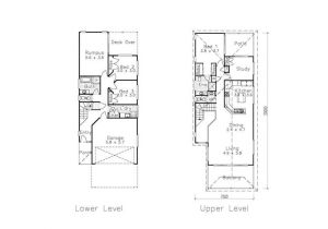 Narrow Home Floor Plans Narrow Modern House Plans 2018 House Plans and Home