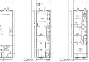 Narrow Home Floor Plans Narrow Row House Plans 2018 House Plans and Home Design