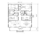 Narrow Home Plans with Garage Bungalow Cottage Narrow Lot Plan Narrow Plan Bungalow