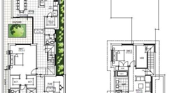 Narrow Homes Floor Plans Narrow Block House Designs for Perth Wishlist Homes