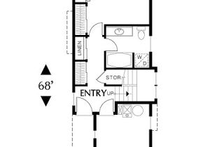 Narrow Homes Floor Plans Narrow Home Plans Smalltowndjs Com