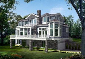 Narrow Lakefront Home Plans Narrow Lot House Plans Lakefront Lakefront House Plans for