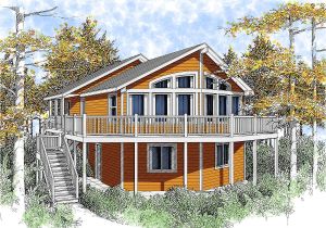 Narrow Lakefront Home Plans Wide Open Lakefront Home Plan 14001dt 1st Floor Master