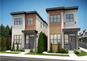 Narrow Lot Homes Plans Modern House Plans for Narrow Lots