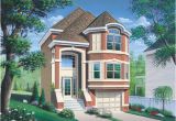 Narrow Lot Homes Plans Narrow Lot House Plans Garage Under Cottage House Plans