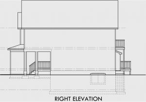 Narrow Lot House Plans with Basement Narrow Lot House Plans with Basement 10176