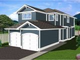 Narrow Lot House Plans with Side Entry Garage Narrow Lot Home Plan with Side Entry 6741mg 2nd Floor