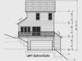 Narrow Lot House Plans with Side Garage Sloping Lot House Plans House Plans with Side Garage