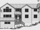 Narrow Sloped Lot House Plans House Plans for Narrow Sloping Lots Home Design and Style