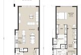 Narrow Two Story Home Plans Floor Plan Friday Narrow Block Double Storey