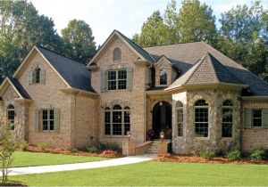 New American Home Plans Kitchen Brick Wall New American Style House Plans New