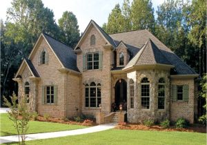 New American Home Plans Kitchen Brick Wall New American Style House Plans New