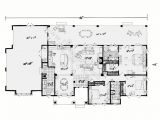 New Home Design Plans One Story House Plans with Open Floor Plans Design