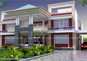New Home Plans Indian Style north Indian Luxury House Kerala Home Design and Floor Plans