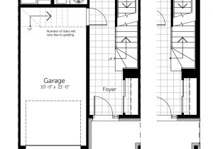 Newcastle Homes Floor Plans Newcastle Three Storey townhome Floor Plans Claridge Homes
