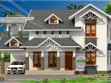 Nice Home Plans Nice Sloped Roof Kerala Home Design Kerala Home Design